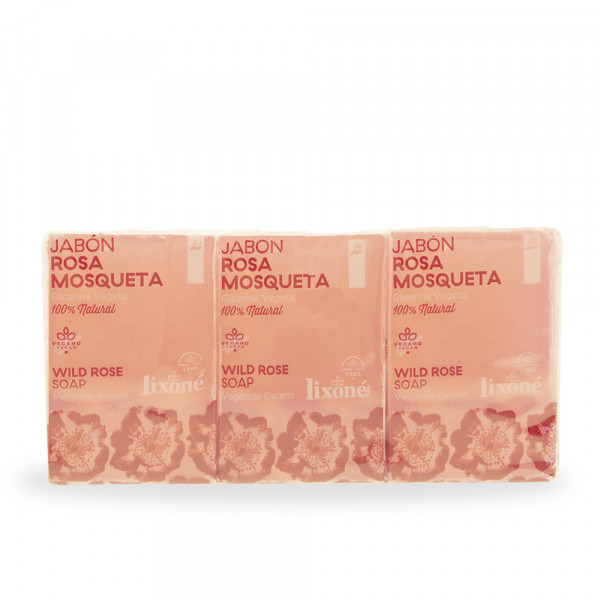 Wild Rose soap - Lixoné Huile, lotion et crème corps 375 g