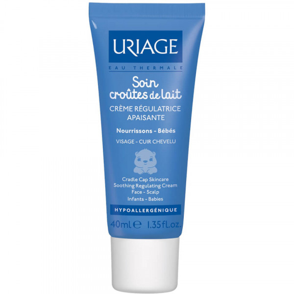 Soin croûtes de lait Crème régulatrice apaisante - Uriage Huile, lotion et crème corps 40 ml