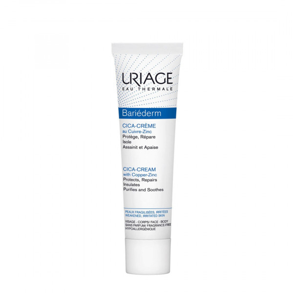 Bariéderm-Cica Crème au cuivre-zinc - Uriage Huile, lotion et crème corps 40 ml