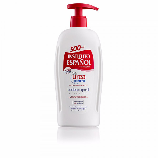 Urea + panthenol Loción corporal - Instituto Español Hydratant et nourrissant 500 ml
