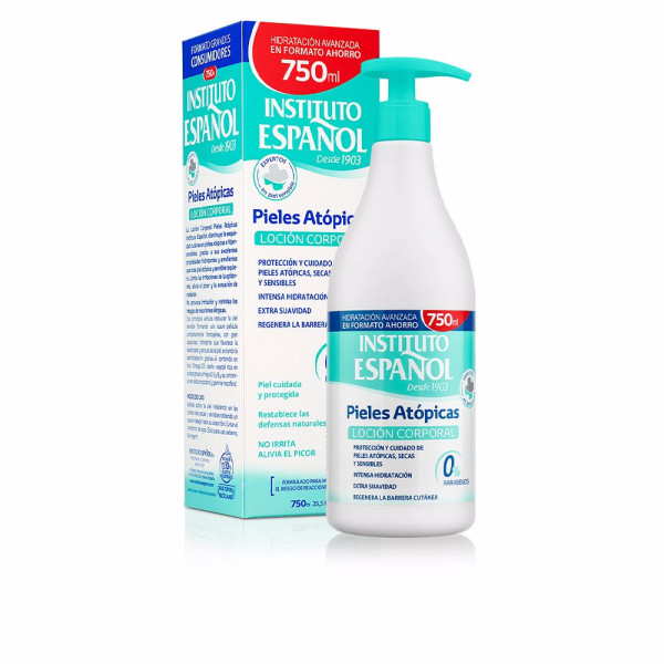 Pieles Atópicas Loción corporal - Instituto Español Hydratant et nourrissant 750 ml