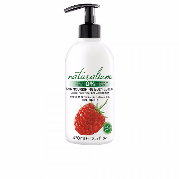 Skin nourishing Body lotion raspberry - Naturalium Hydratant et nourrissant 370 ml