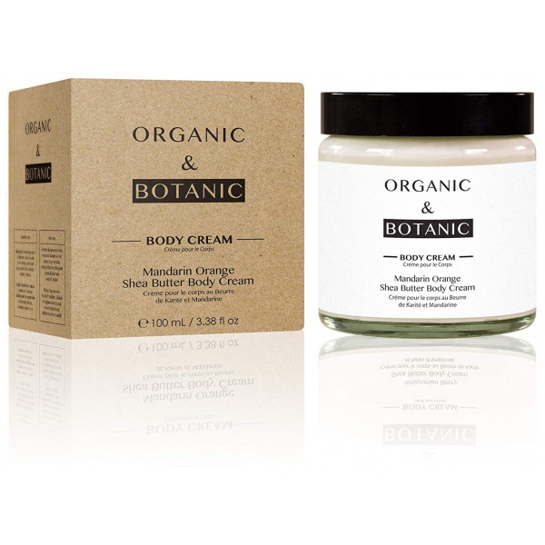 Crème pour le corps au beurre de karité et mandarine - Organic & Botanic Hydratant et nourrissant 10