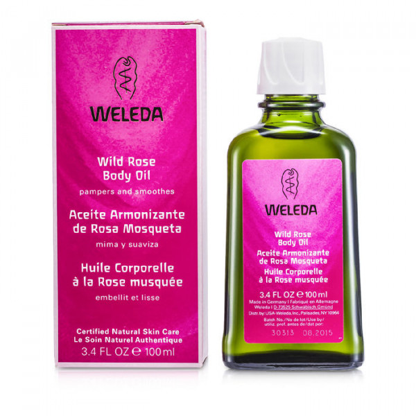 Huile corporelle à la Rose musquée - Weleda Hydratant et nourrissant 100 ml