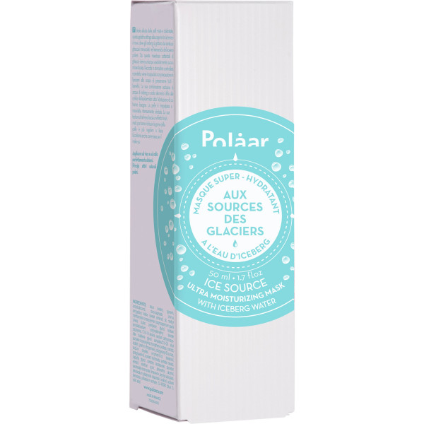 Maque super-hydratant aux sources des glaciers - Polaar Masque 50 ml