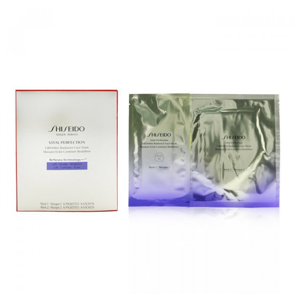 Vital perfection Masque Éclat Contours Redéfinis - Shiseido Masque 6 pcs