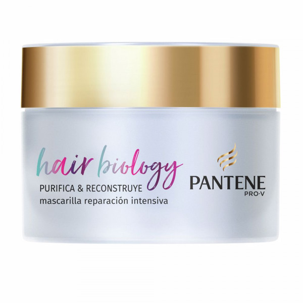 Hair biology purifica & reconstruye - Pantène Masque cheveux 160 ml