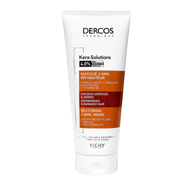 Dercos Kera-solutions Masque 2 min réparateur - Vichy Masque cheveux 200 ml