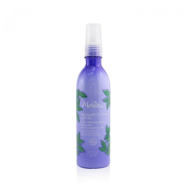 Bouquet floral detox Lait démaquillant - Melvita Nettoyant - Démaquillant 200 ml