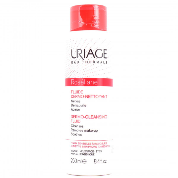 Roséliane Fluide dermo-nettoyant - Uriage Nettoyant - Démaquillant 250 ml