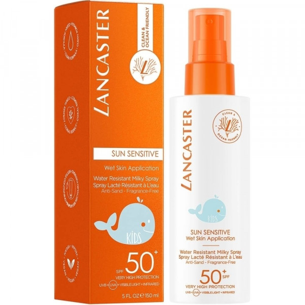 Sun sensitive Spray Lacté Résistant à L'eau - Lancaster Protection solaire 150 ml