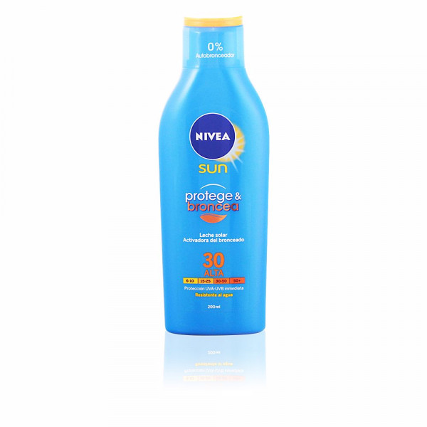 Sun protege & broncea Leche solar - Nivea Protection solaire 200 ml
