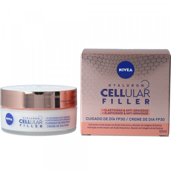 Hyaluron cellular filler elasticidad & anti-gravedad creme de dia - Nivea Protection solaire 50 ml