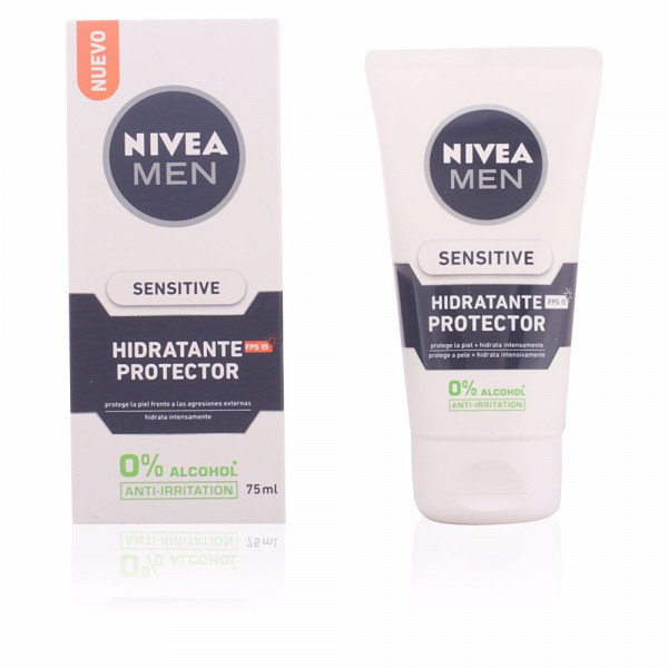 Men sensitive hidratante protector Nivea Protection solaire