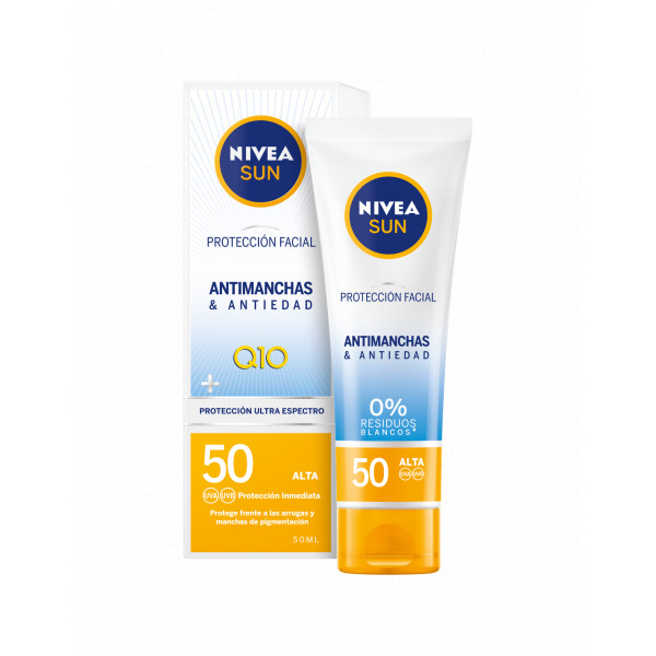 Sun protección facial antimanchas & antiedad - Nivea Protection solaire 50 ml