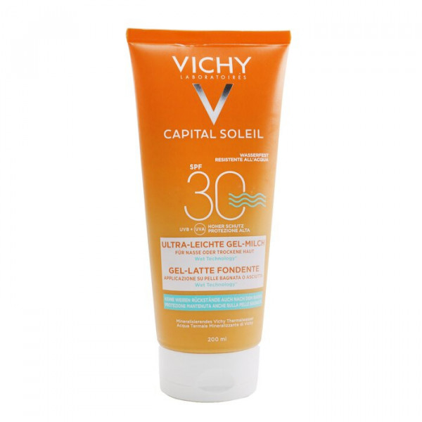 Capital soleil Gel de lait fondant - Vichy Protection solaire 200 ml