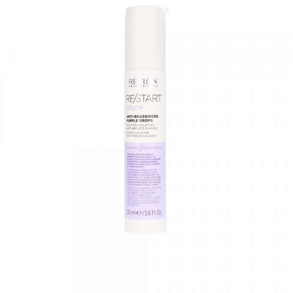 Re-start Color Anti-brassiness Purple Drops - Revlon Sérum et booster