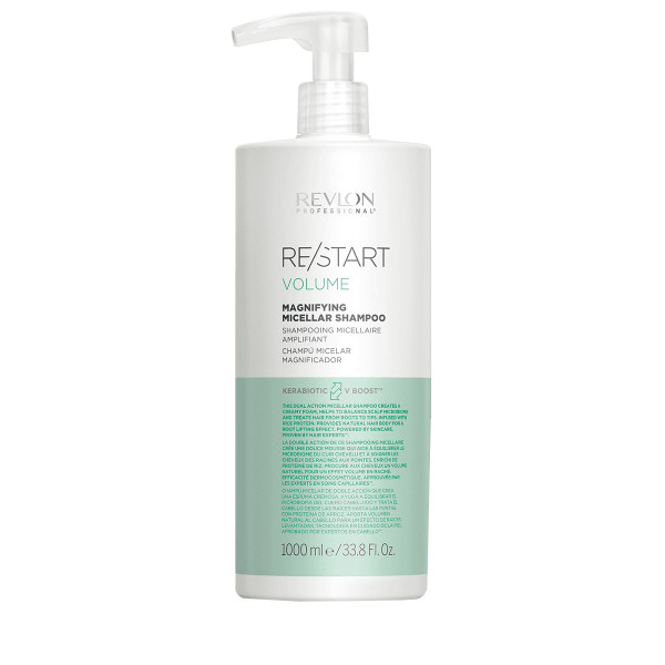 RE START volume magnifying shampoo 1000 ml - vue 9