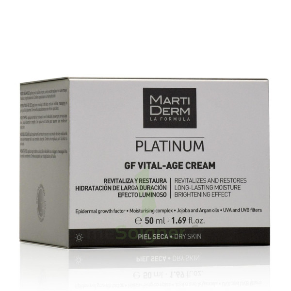 Platinum GF Vital-Age Cream - Martiderm Soin Anti-âge et anti-rides 50 ml
