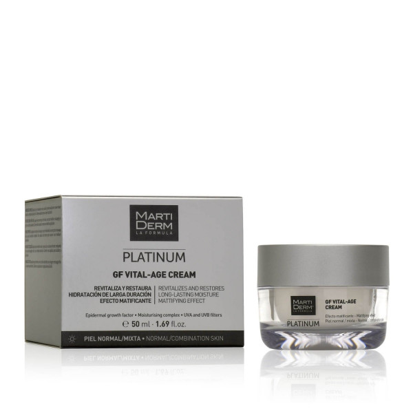 Platinum GF Vital-Age Cream - Martiderm Soin Anti-âge et anti-rides 50 ml