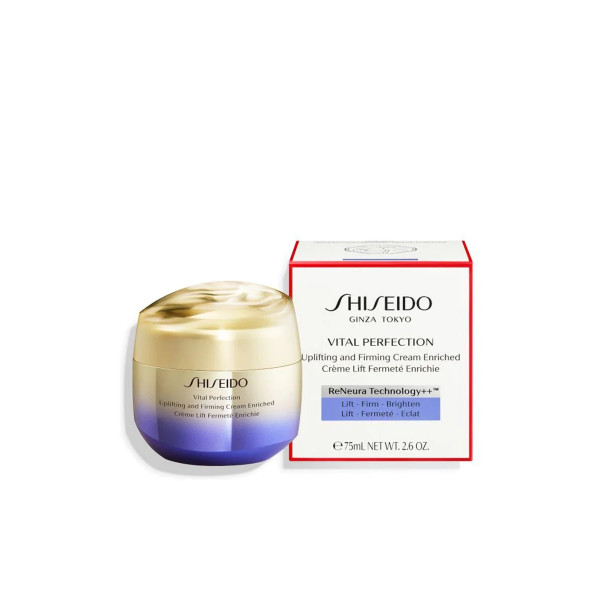 Vital Perfection Crème Lift Fermeté Enrichie - Shiseido Soin Anti-âge et anti-rides 75 ml