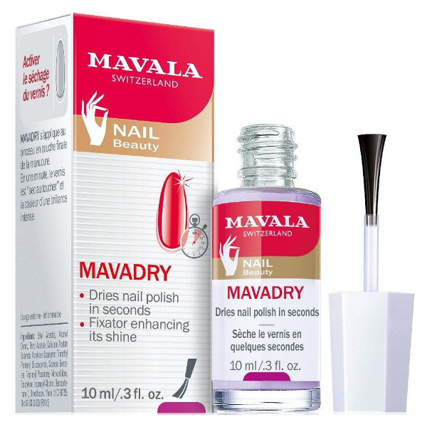 Mavadry Sèche Le Vernis Rehausse La Couleur - Mavala Switzerland Soin des mains 10 ml