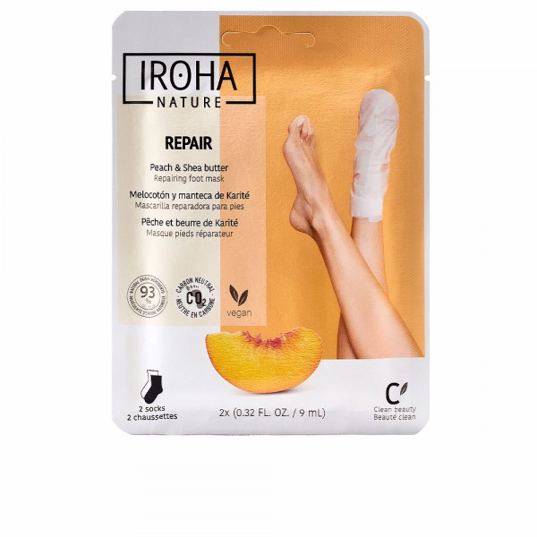 Chaussettes masque hydratation & réparation Iroha Nature - vue 2
