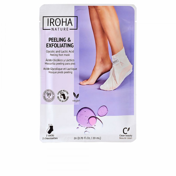 Masque Pieds Peeling - Iroha Soin des pieds 20 ml
