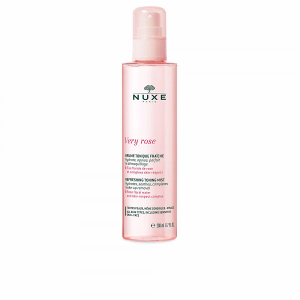 Very Rose Brume Tonique Fraîche - Nuxe Soin hydratant et nourrissant 200 ml