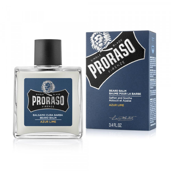 Proraso Baume Barbe 100 ml Baume à barbe parfumé Adoucit protège et soulage les démangeaisons et 'inconfort Fabriqué en Italie