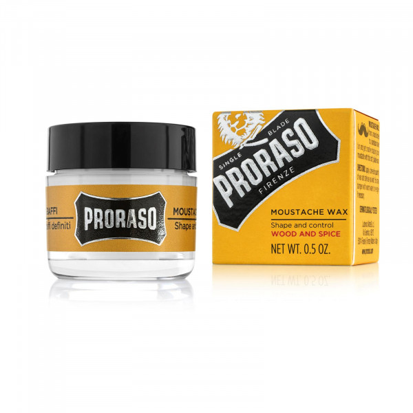 Moustache Wax Wood And Spice - Proraso Soin hydratant et nourrissant 15 ml