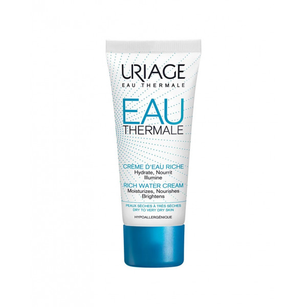 Eau Thermale Crème D'Eau Riche - Uriage Soin hydratant et nourrissant 40 ml