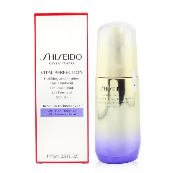 Vital Perfection Emulsion Jour Lift Fermeté SPF 30 - Shiseido Soin raffermissant et liftant 75 ml