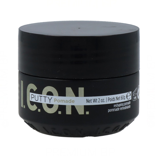 Putty Pomade Pommade Remodelante - I.C.O.N. Soins capillaires 60 g