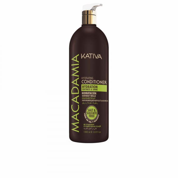 Macadamia Hydrating Conditioner - Kativa Soins capillaires 1000 ml