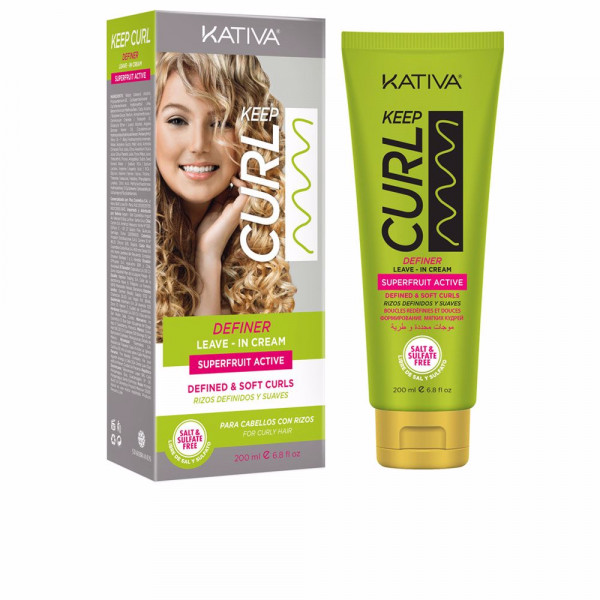 Keep Curl Definer Leave-In Cream - Kativa Soins capillaires 200 ml