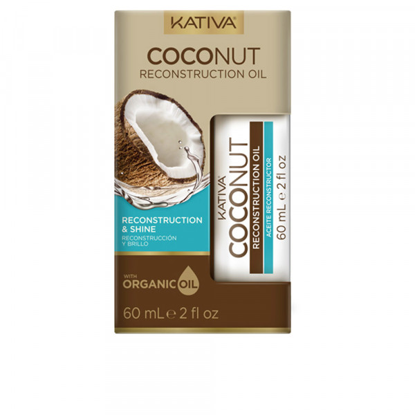 Coconut Reconstruction Oil - Kativa Soins capillaires 60 ml