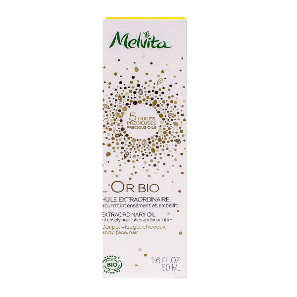 L'Or Bio Huile Extraordinaire - Melvita Soins capillaires 50 ml