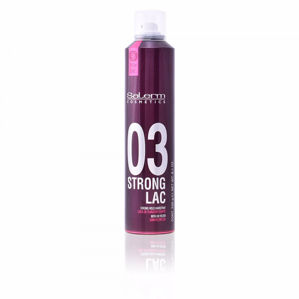 Strong Lac 03 Strong Hold Spray - Salerm Soins capillaires 405 ml