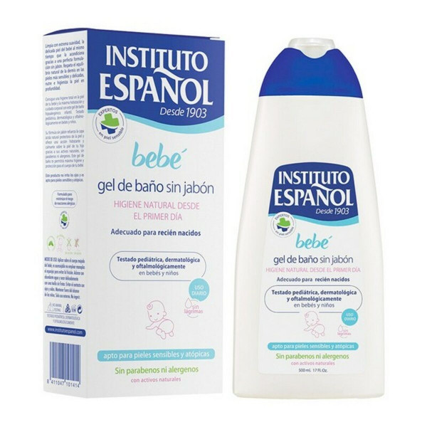Instituto Español Gel Linea Bebe Gel douche pour enfant 500 ml