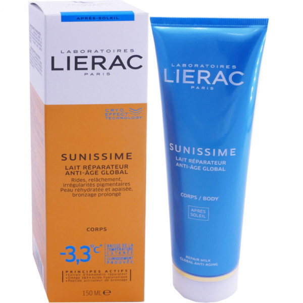 Sunissime Lait réparateur Anti-Âge Global - Lierac Huile, lotion et crème corps 150 ml