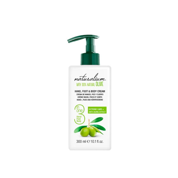 Olive crème mains, pieds et corps - Naturalium Hydratant et nourrissant 300 ml