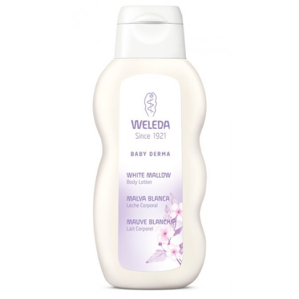 Mauve Blance Lait corporel - Weleda Hydratant et nourrissant 200 ml
