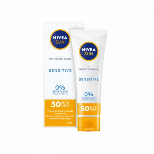 Sun UV face Sensitive - Nivea Protection solaire 50 ml