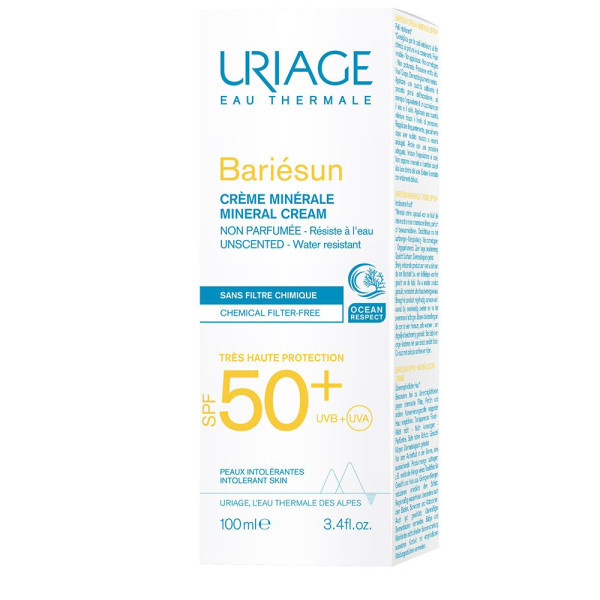 Bariésun Crème minérale très haute protection - Uriage Protection solaire 100 ml