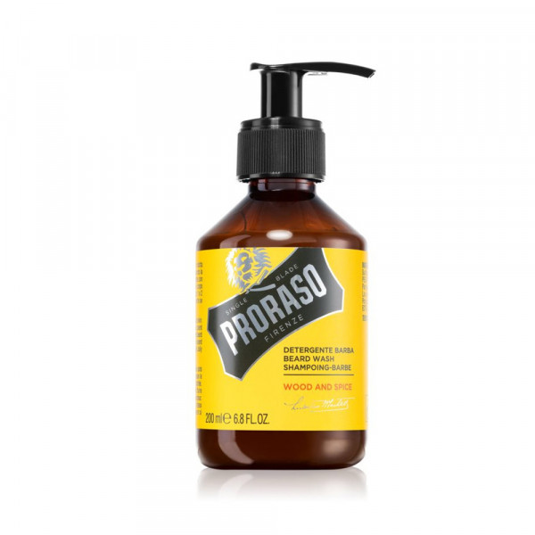 Shampoing-barbe Wood & Spice - Proraso Shampoing 200 ml