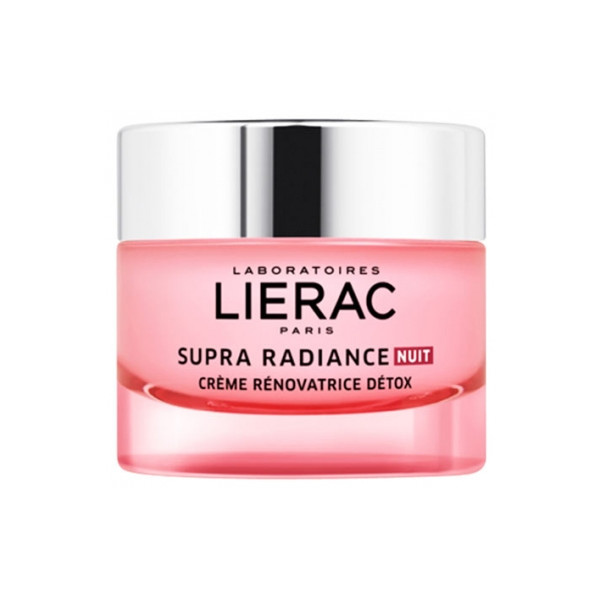 Supra Radiance Créme Rénovatrice Détox Nuit - Lierac Soin Anti-âge et anti-rides 50 ml