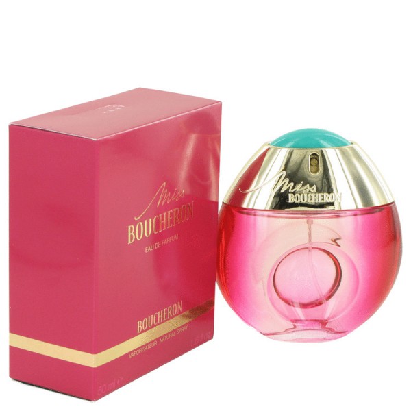 Miss Boucheron - Boucheron Eau De Parfum Spray 50 ML. Miss Boucheron, un floral boisé, contemporain, sensuel et coloré. Un parfum séduisant avec un départ gai et vibrant, un sillage délicat et une signature racée pour une femme moderne et impertinente. Miss Boucheron - Boucheron Eau De Parfum Spray 50 ML. Miss Boucheron, un floral boisé, contemporain, sensuel et coloré. Un parfum séduisant avec un départ gai et vibrant, un sillage délicat et une signature racée pour une femme moderne et impertinente.