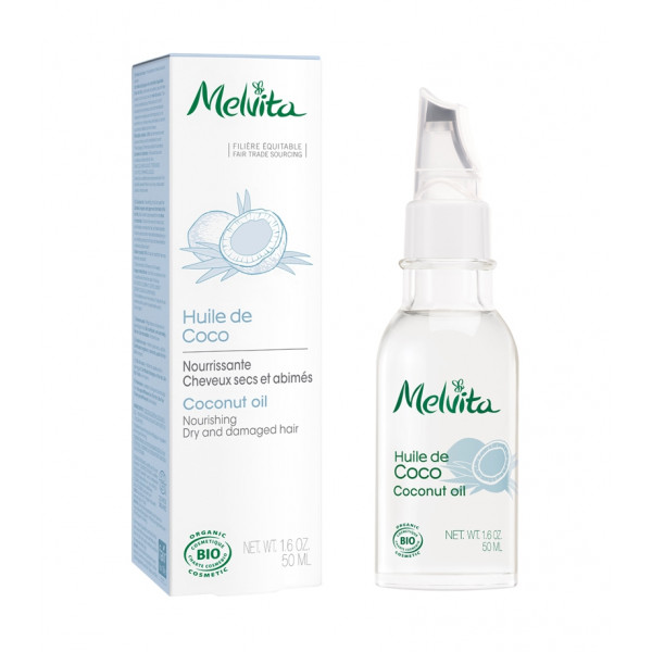 Huiles De Coco Nourrissante - Melvita Soins capillaires 50 ml
