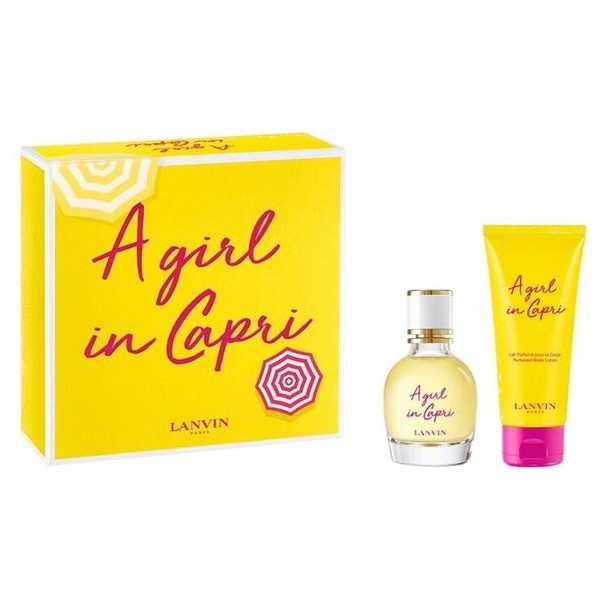 A Girl In Capri - Lanvin Coffret Cadeau 50 ml
